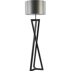 Vloerlamp Atrani zwart excl. kap>Straluma Outlet