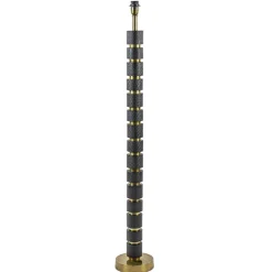 Vloerlamp Azoyu zwart/brons exclusief kap>Straluma New