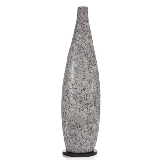 Vloerlamp bottle mozaiek glas zwart/wit>Straluma Clearance