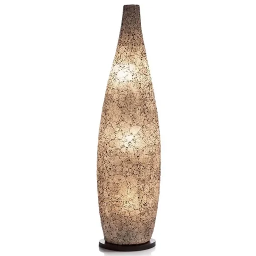 Vloerlamp bottle mozaiek glas zwart/wit>Straluma Clearance