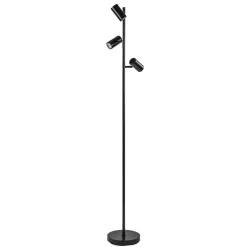 Vloerlamp Burgos 3L spot zwart 3-st dim>Straluma Hot