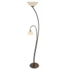 Vloerlamp Capri brons/Glas>Straluma Clearance