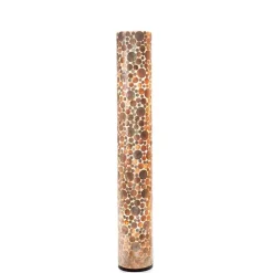 Vloerlamp Coin schelpen cilinder gold>Straluma Outlet