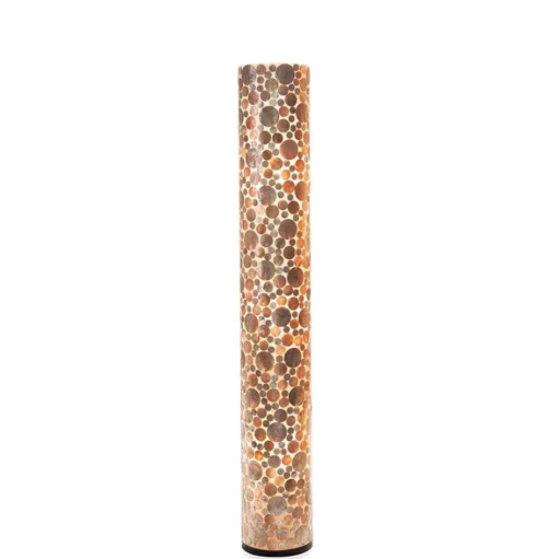 Vloerlamp Coin schelpen cilinder gold>Straluma Outlet