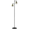 Vloerlamp Drop 2 zwart/matgoud>Straluma Best