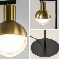Vloerlamp Drop 2 zwart/matgoud></noscript>Straluma Best