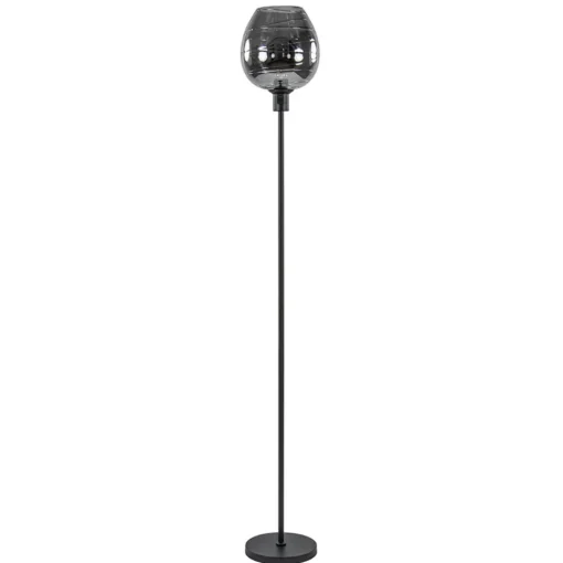 Vloerlamp Fantasy op stang zwart + smoke glas>Straluma Sale