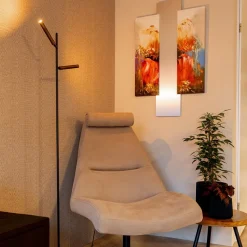 Vloerlamp Flute 2L zwart/brons 2xpushdim dtw></noscript>Straluma New