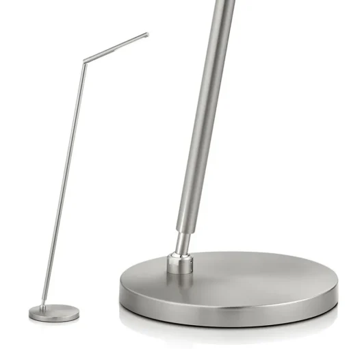 Vloerlamp mat nikkel LED verstelbaar>Straluma New