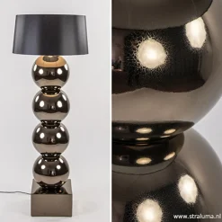 Vloerlamp Maxi brons EXCL. KAP>Straluma