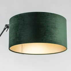 Vloerlamp Prestige Chic zwart/kap groen></noscript>Straluma Sale