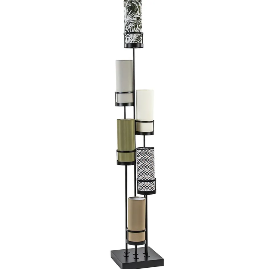 Vloerlamp Sixt 6l multicolor deco bruin>Straluma Online