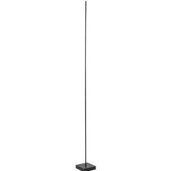 Vloerlamp Think pin zwart met pushdimmer>Straluma Online