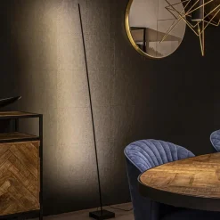 Vloerlamp Think pin zwart met pushdimmer><noscript><img width=