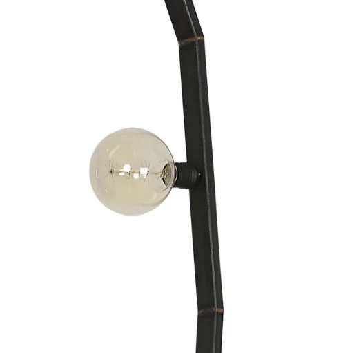 Vloerlamp Tortona zwart staal>Straluma Discount
