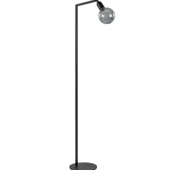 Vloerlamp Tube zwart basic met verstelbare pendel>Straluma Best