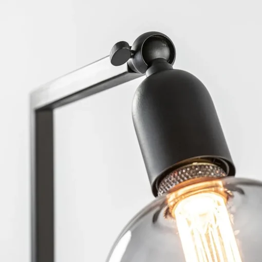 Vloerlamp Tube zwart basic met verstelbare pendel>Straluma Best