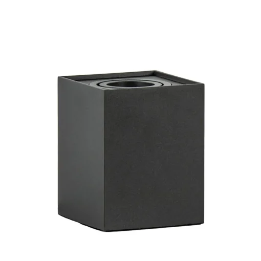 Vloerspot Rebel vierkant 12.5cm zwart>Straluma Sale
