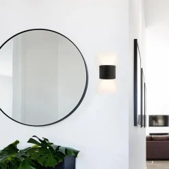 Wandlamp afgerond zwart/grijs stelklep g9></noscript>Straluma Online
