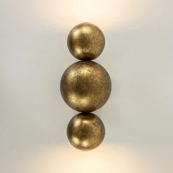 Wandlamp ambachtelijk brons inclusief LED><noscript><img width=