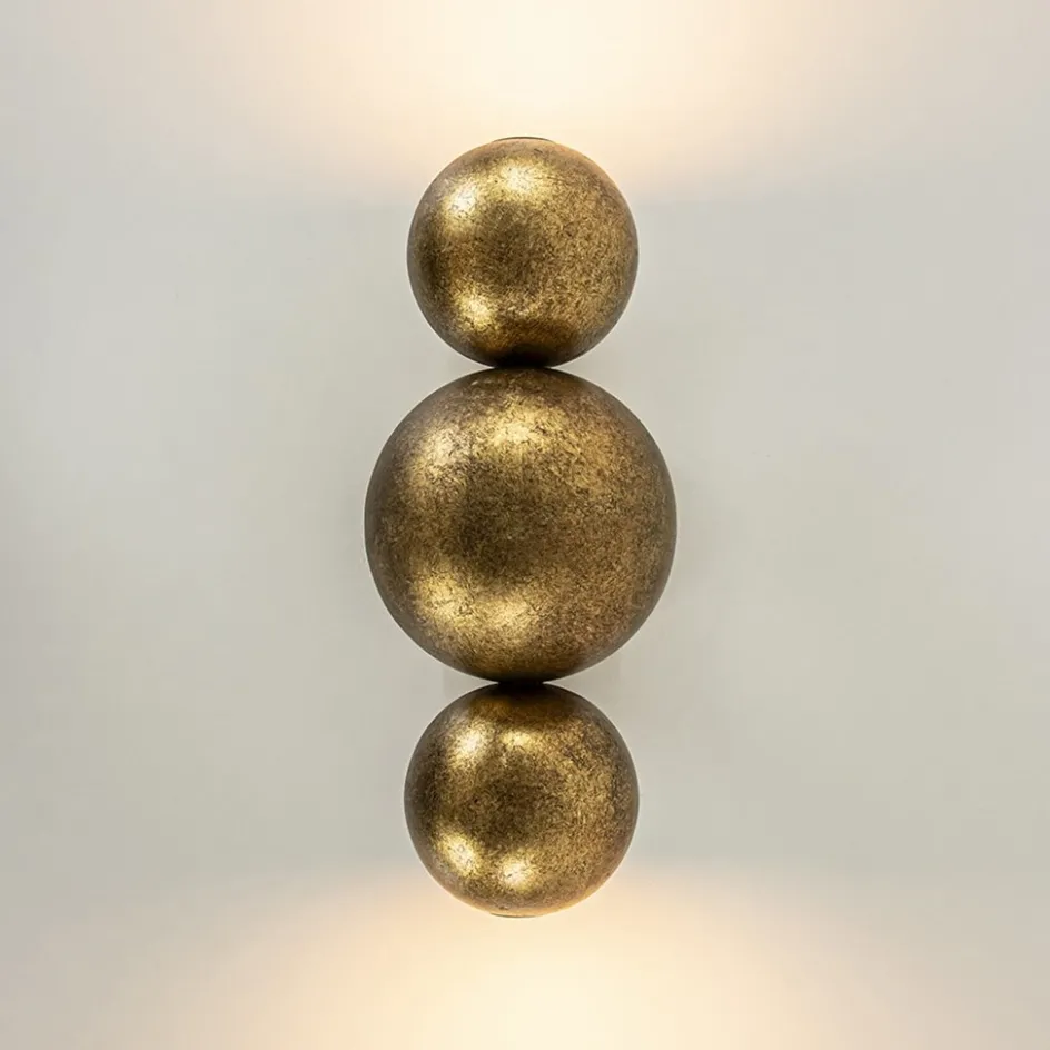 Wandlamp ambachtelijk brons inclusief LED>Straluma Clearance