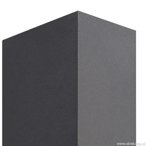 Wandlamp buiten antraciet up+down IP54>Straluma Discount