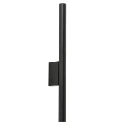 Wandlamp cilinder smal zwart  up+down g9>Straluma