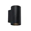 Wandlamp cilinder zwart up+down gu10>Straluma Discount