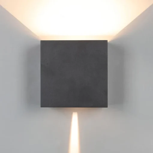 Wandlamp Davos XL zwart IP65>Straluma New