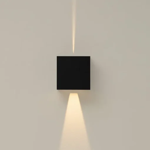Wandlamp Davos XL zwart IP65>Straluma New