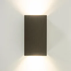 Wandlamp Eros rechthoek brons></noscript>Straluma Online