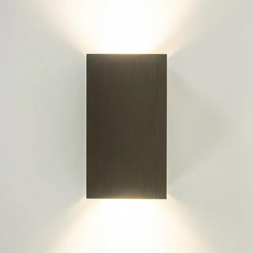 Wandlamp Eros rechthoek brons>Straluma Online