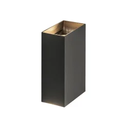 Wandlamp Eros rechthoek zwart 2xgu10>Straluma Discount