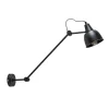 Wandlamp industrieel verstelbare arm zwart>Straluma Online