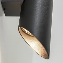 Wandlamp koker smal up+down zwart></noscript>Straluma Outlet
