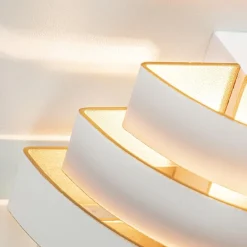 Wandlamp Scudo klein wit/goud></noscript>Straluma Best