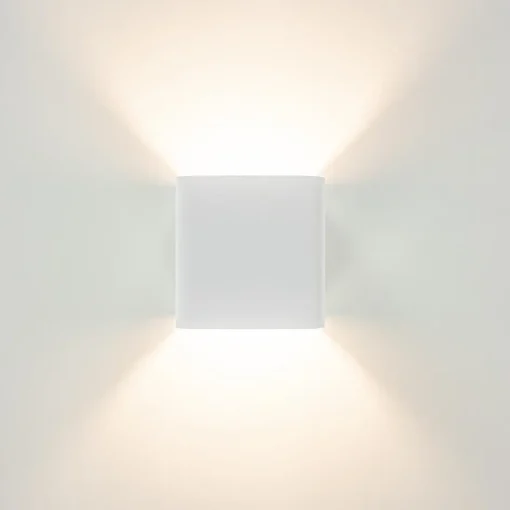 Wandlamp Stretto kubus wit>Straluma Outlet
