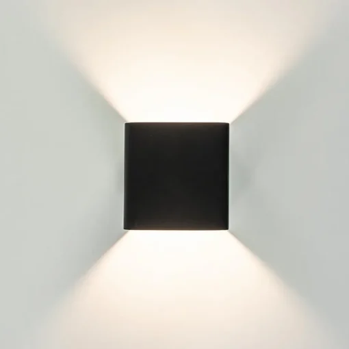 Wandlamp Stretto kubus zwart>Straluma Best