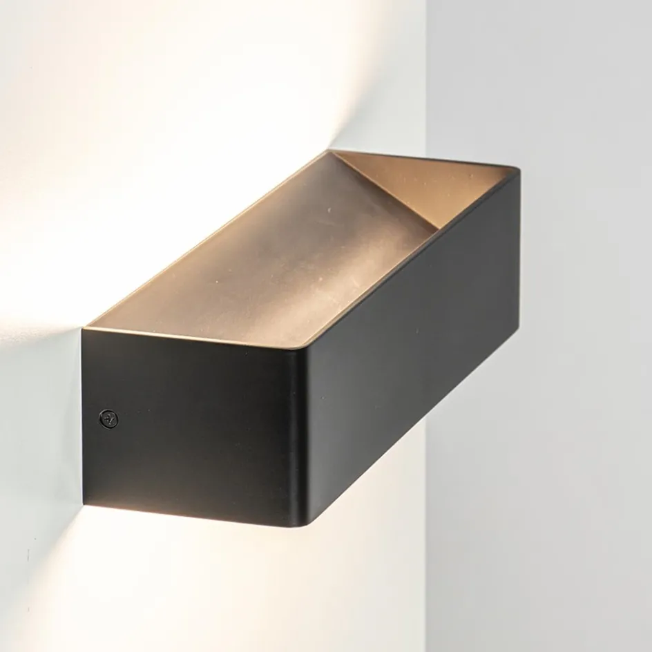 Wandlamp Stretto zwart 30cm>Straluma Outlet