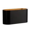 Wandlamp Xera ovaal zwart/goud>Straluma Online