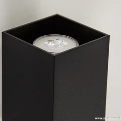 Wandlamp zwart rechthoek up+down gu10></noscript>Straluma Discount