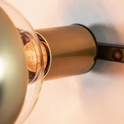Wandlamp zwart/goud inclusief plantenpotten></noscript>Straluma Discount