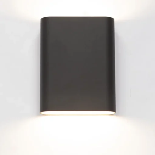 Wandlamp zwart/goud ovaal dimbaar>Straluma Sale