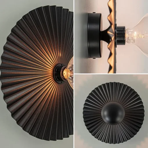 Wand/plafondlamp decoratief zwart>Straluma Outlet