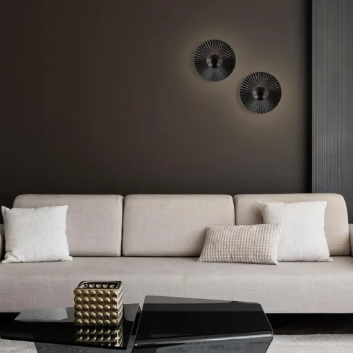 Wand/plafondlamp decoratief zwart>Straluma Outlet