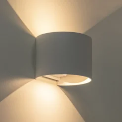 Witte LED Buitenlamp IP54 afgerond wit></noscript>Straluma Outlet