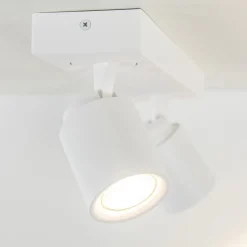 Witte 2-lichts opbouwspot GU10 verstelbaar></noscript>Straluma Discount