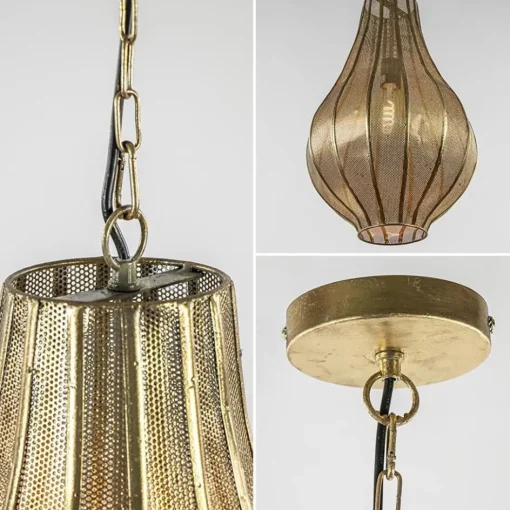 XL Light & Living druppel hanglamp goud oosters Micha>Straluma New