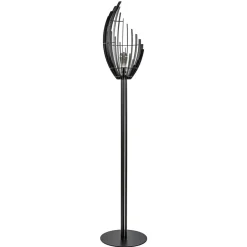 Zwart metalen design vloerlamp Omegna dimbaar>Straluma Sale