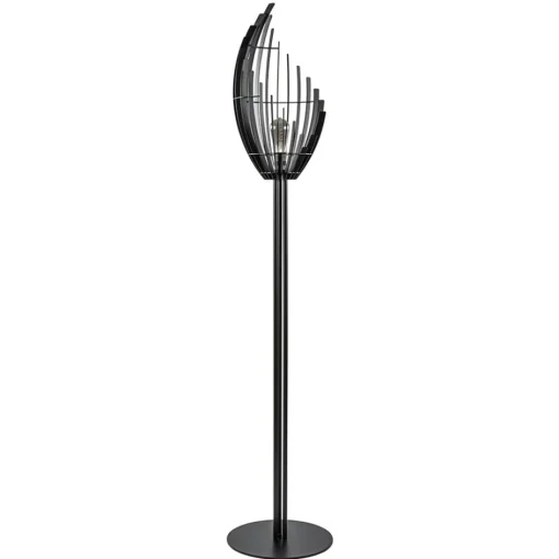 Zwart metalen design vloerlamp Omegna dimbaar>Straluma Sale